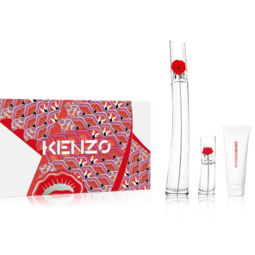 Kenzo Flower by Kenzo 100ml EDP 3 Piece Gift Set - The Scents Store